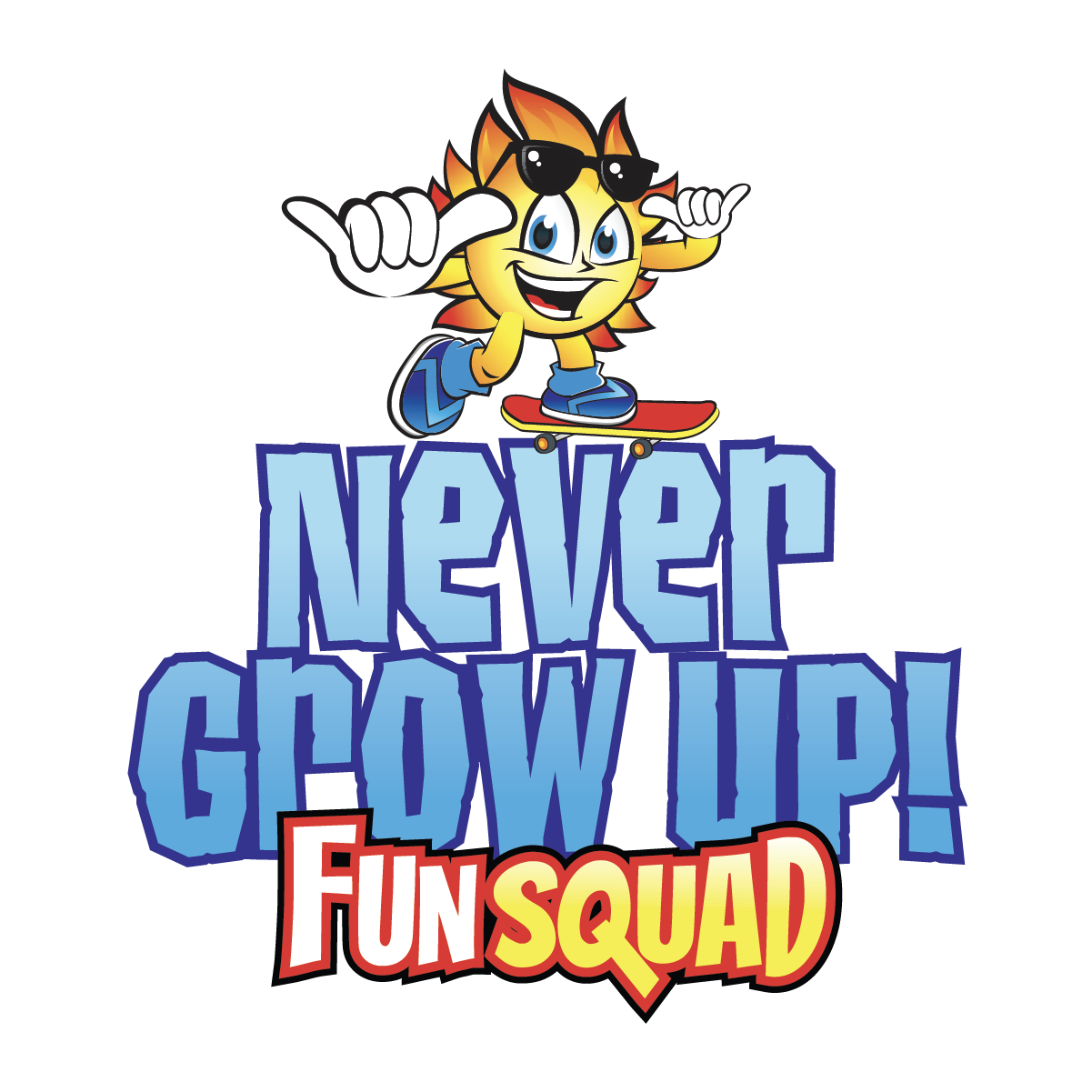 T-shirt Girls - Never Grow Up Sunny Boy