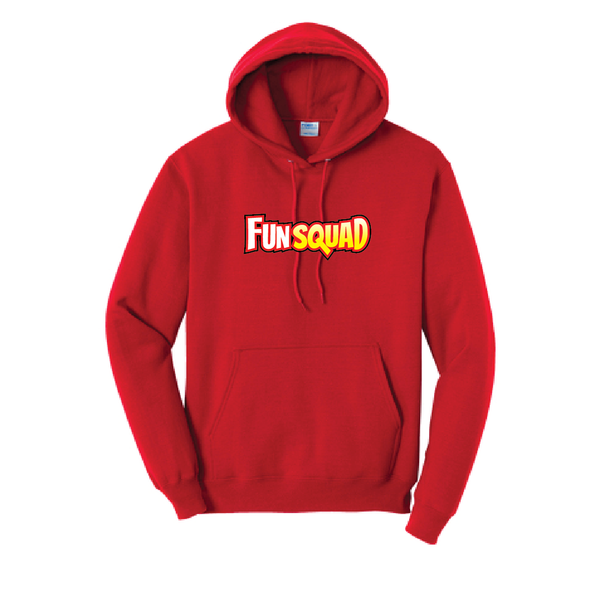 Hoodie Pullover Fun Squad Red FunSquadMerch