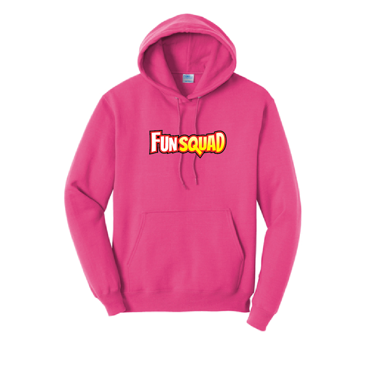 Hoodie Pullover - Fun Squad Red