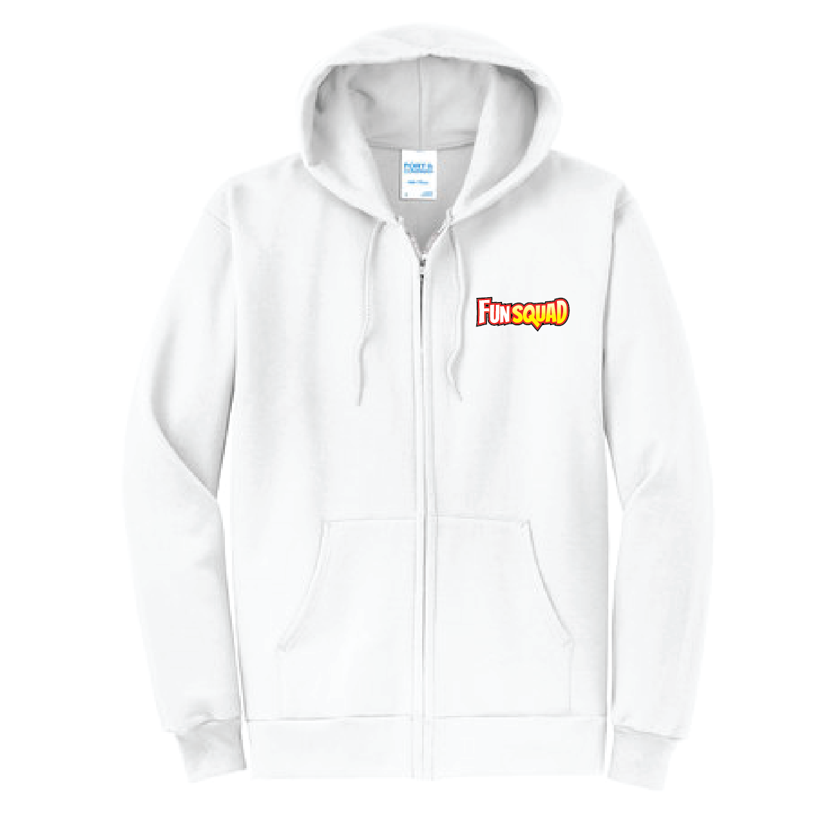 Hoodie Full Zip - Fun Squad Red