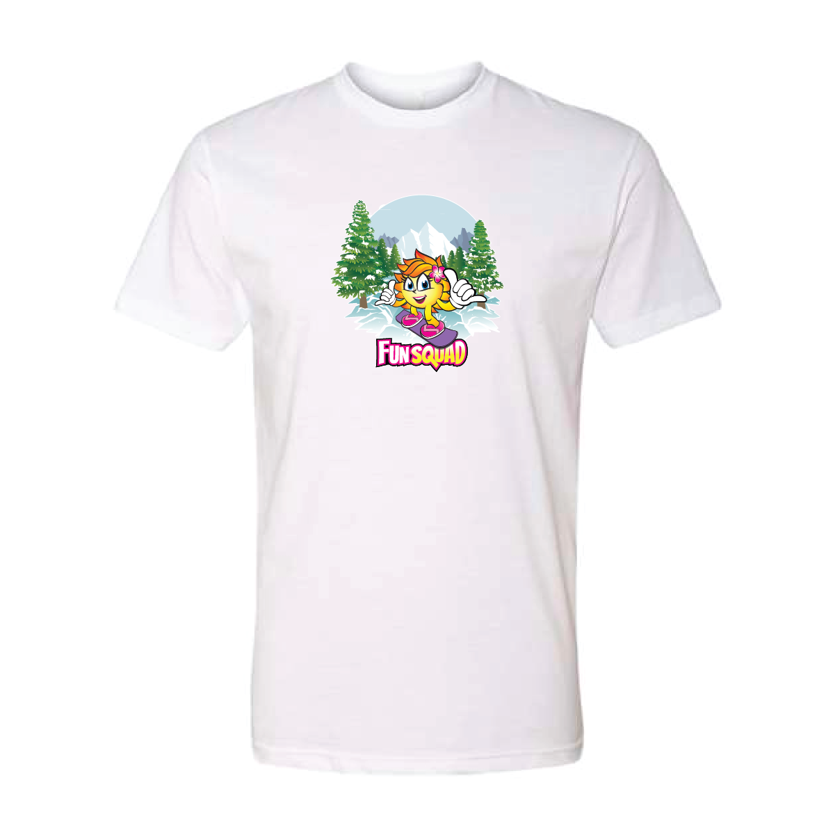 T-shirt Classic - Sunny Girl Snowboard