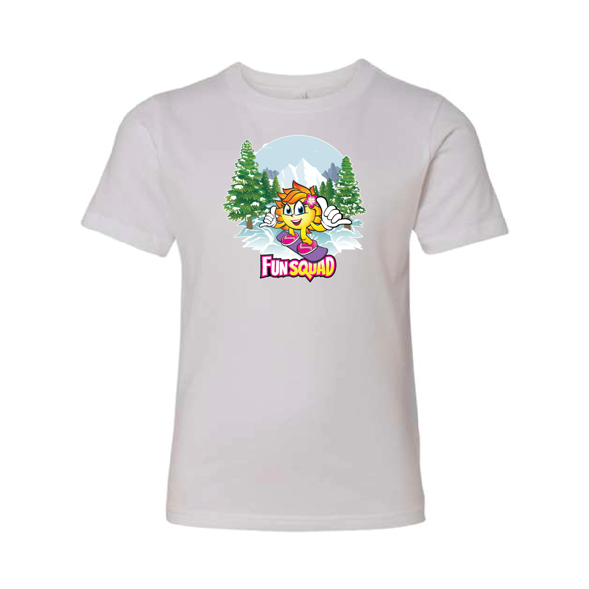 T-shirt Classic - Sunny Girl Snowboard