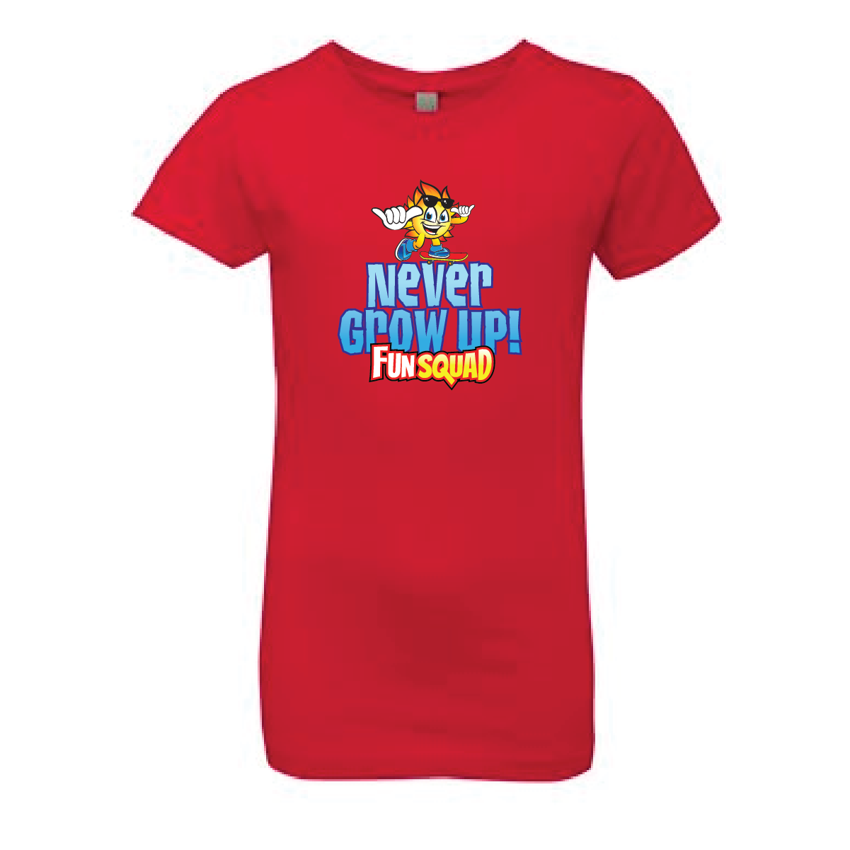 T-shirt Girls - Never Grow Up Sunny Boy