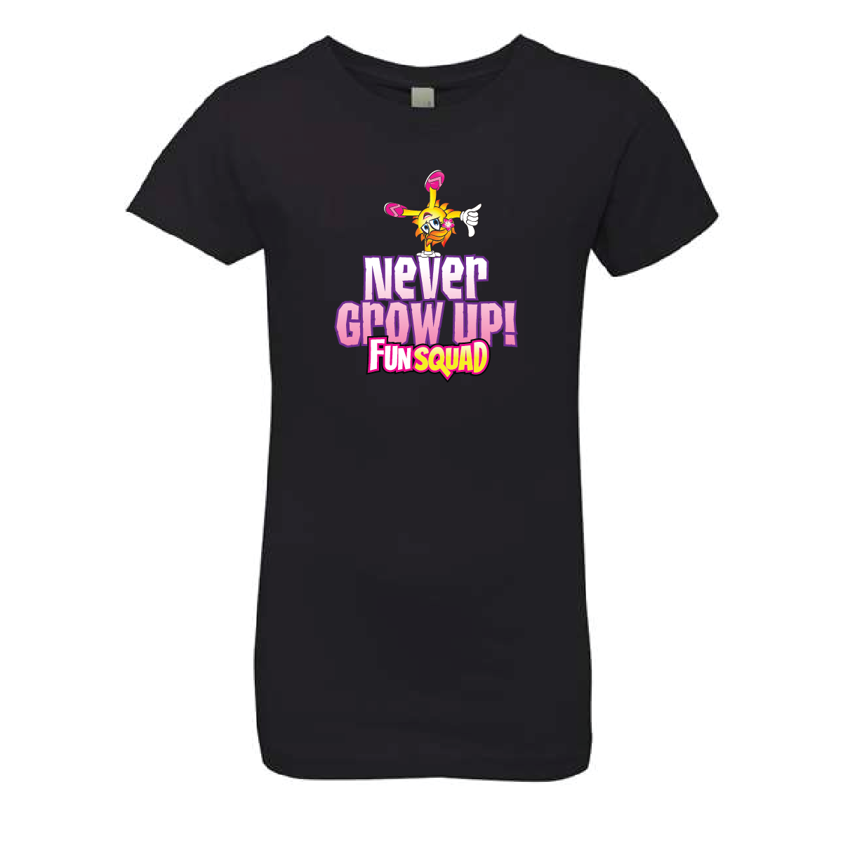 T-shirt Girls - Never Grow Up Sunny Girl