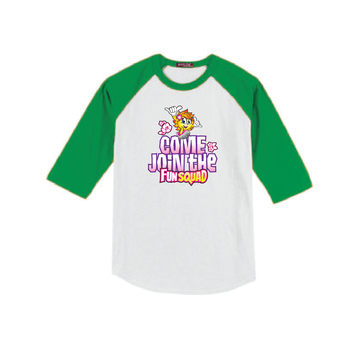 T-shirt Raglan - Come Join Sunny Girl