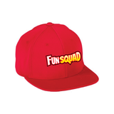 Hat Flat Brim - Fun Squad Red