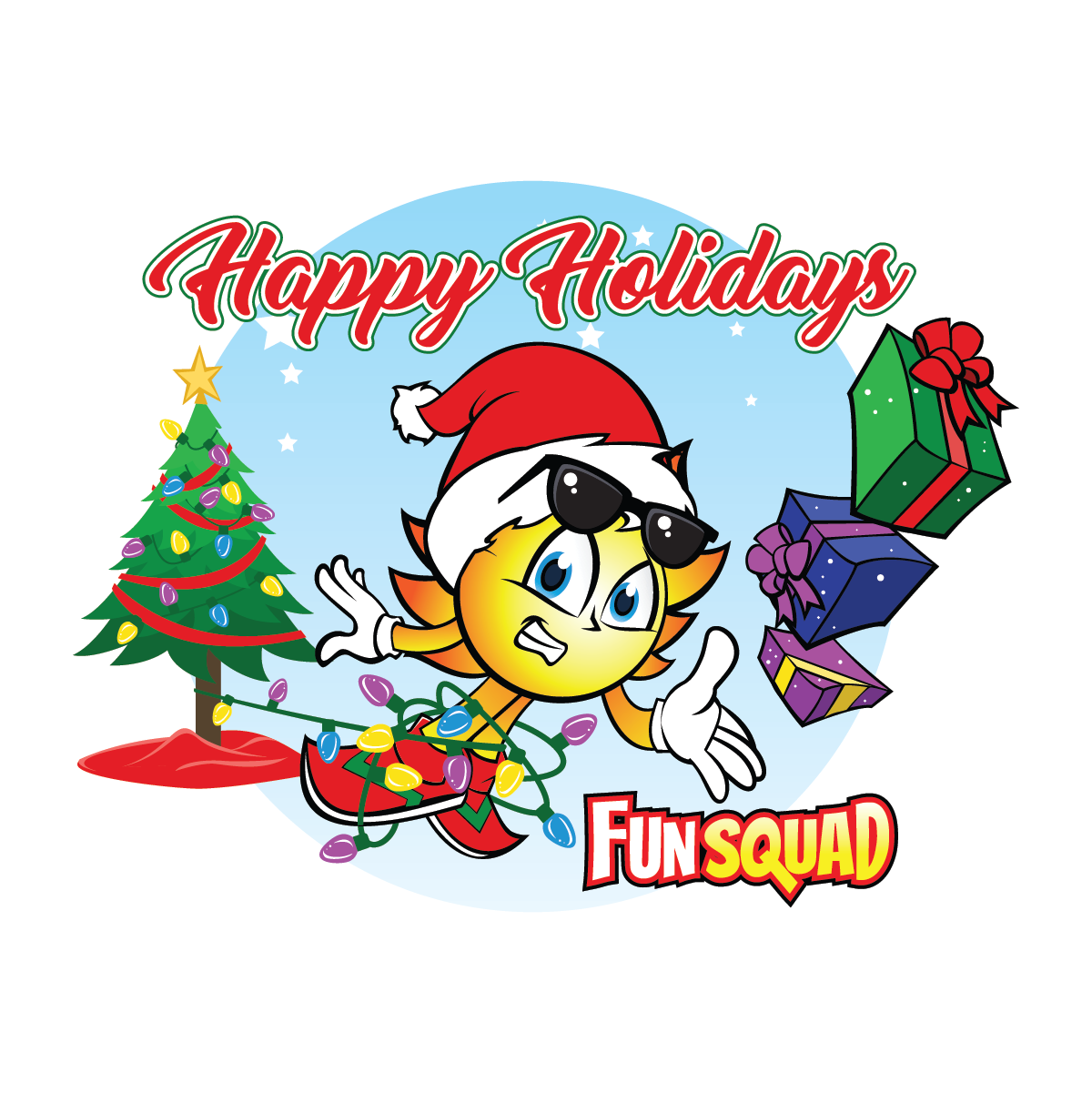 FunSquad - Christmas Girls Tees