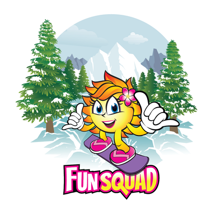 T-shirt Classic - Sunny Girl Snowboard