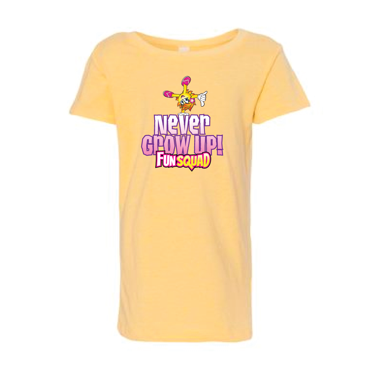 T-shirt Girls - Never Grow Up Sunny Girl