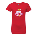 T-shirt Girls - Never Grow Up Sunny Girl