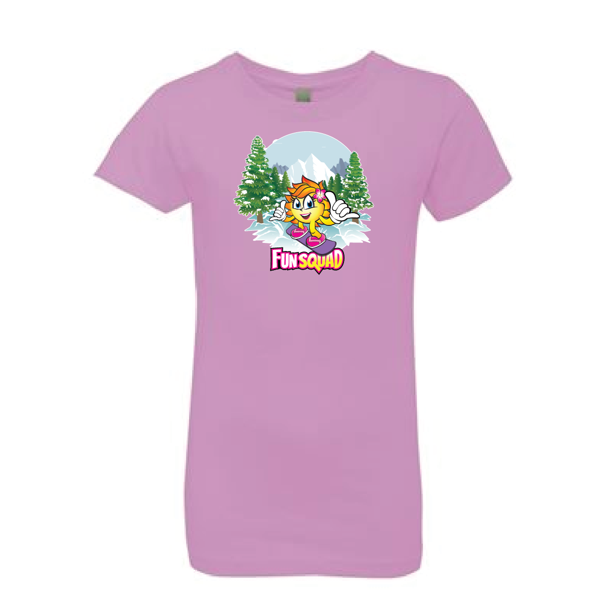 T-shirt Girls - Sunny Girl Snowboard