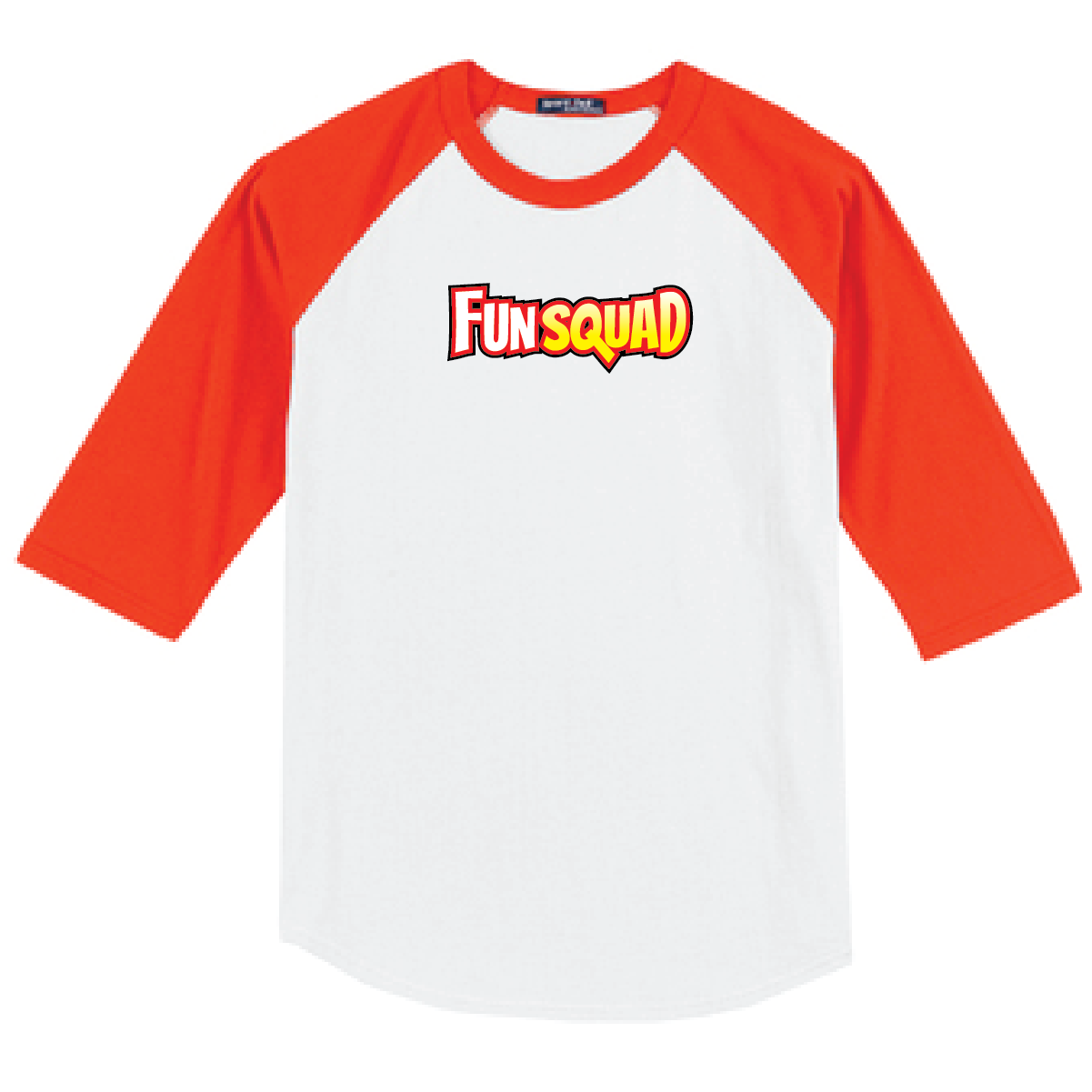 T-shirt Raglan - Fun Squad Red