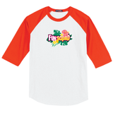 T-shirt Raglan - Island Flowers