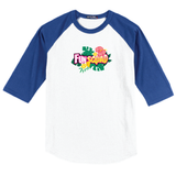 T-shirt Raglan - Island Flowers