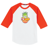 T-shirt Raglan - Pineapple