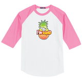 T-shirt Raglan - Pineapple