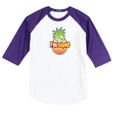 T-shirt Raglan - Pineapple