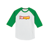 T-shirt Raglan - Fun Squad Red