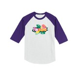 T-shirt Raglan - Island Flowers