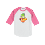 T-shirt Raglan - Pineapple