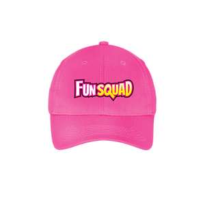 Hat Curved Brim - Fun Squad Pink